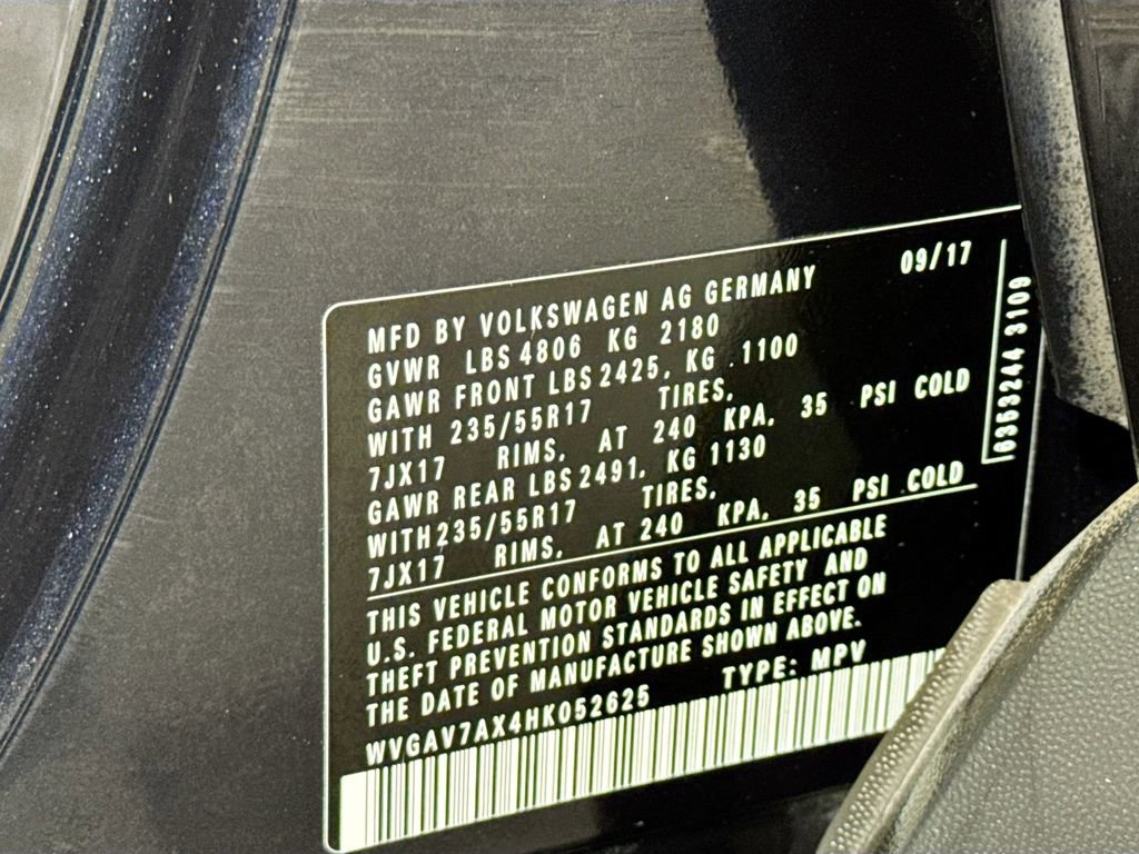 2017 Volkswagen Tiguan Limited