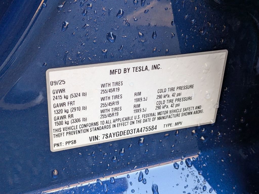 2026 Tesla Model Y Long Range