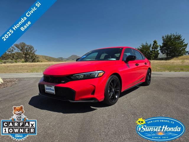 Certified 2025 Honda Civic Si