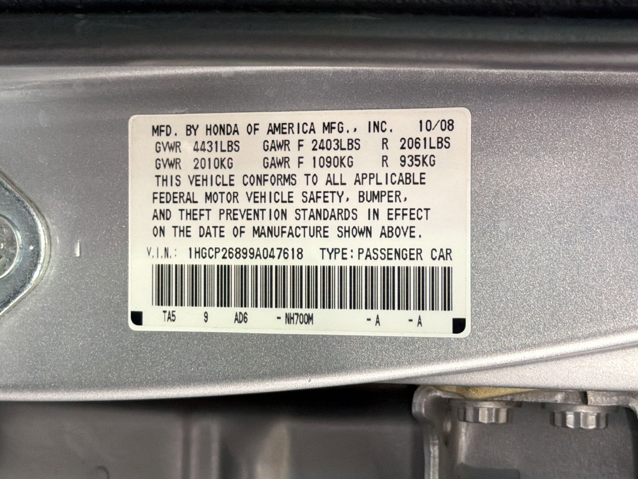 2009 Honda Accord EX-L