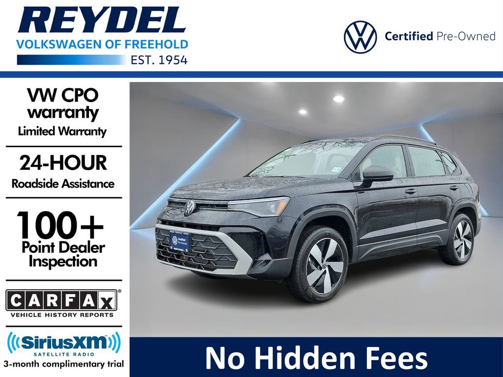 Certified 2025 Volkswagen Taos S