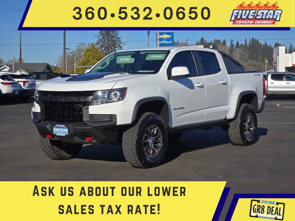 Certified 2021 Chevrolet Colorado ZR2