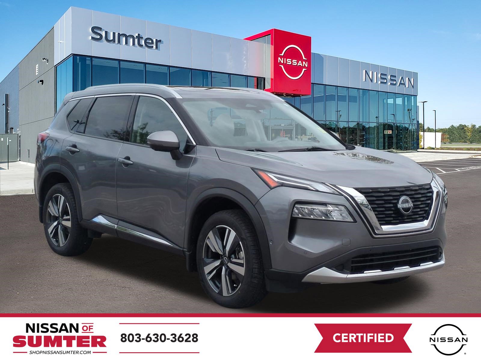 Certified 2023 Nissan Rogue Platinum w/ Platinum Premium Package