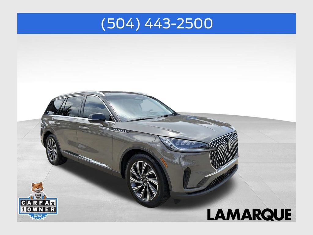 Certified 2025 Lincoln Aviator 2WD w/ Equipment Group 101A