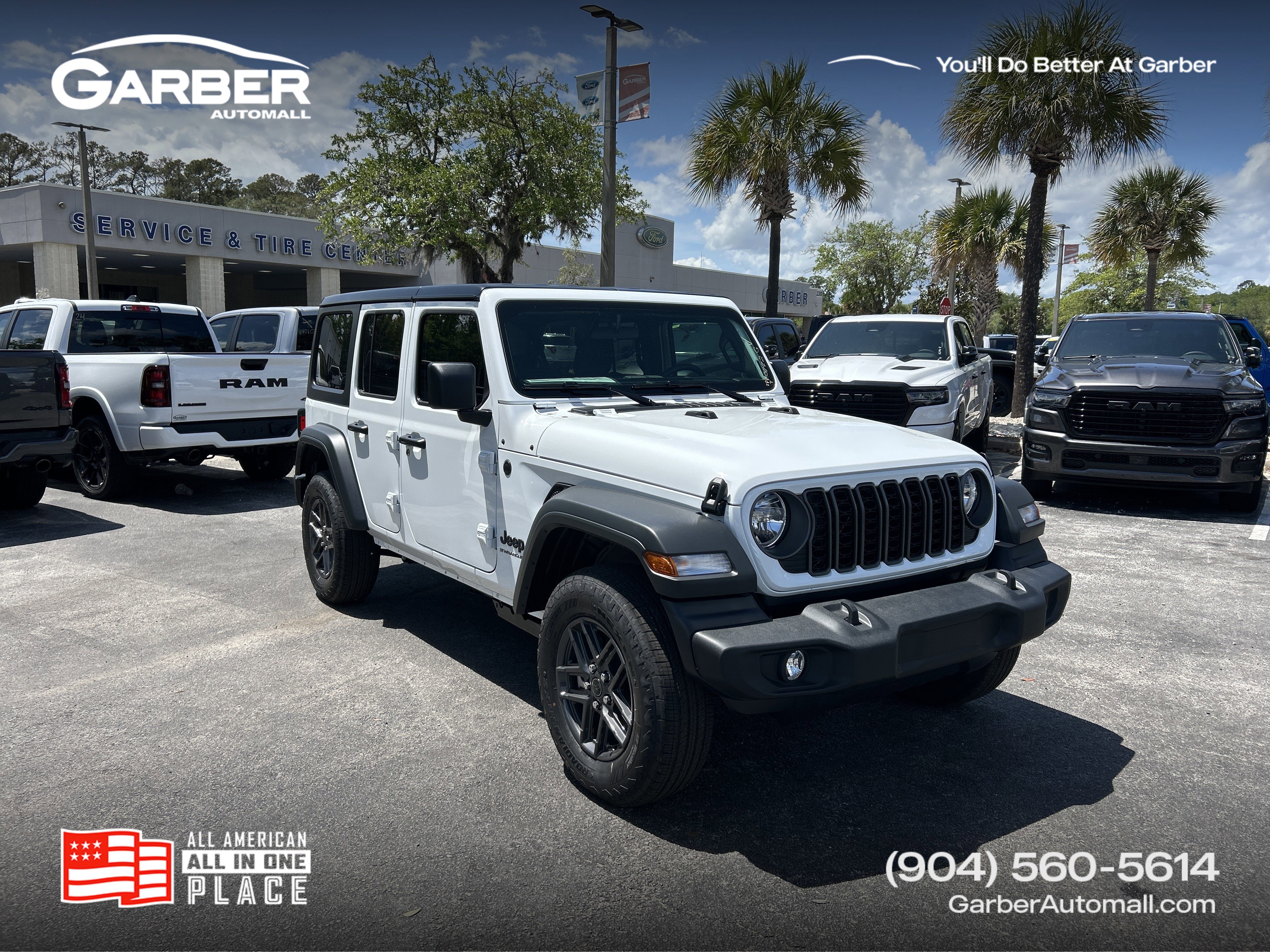 New 2026 Jeep Wrangler Unlimited Sport