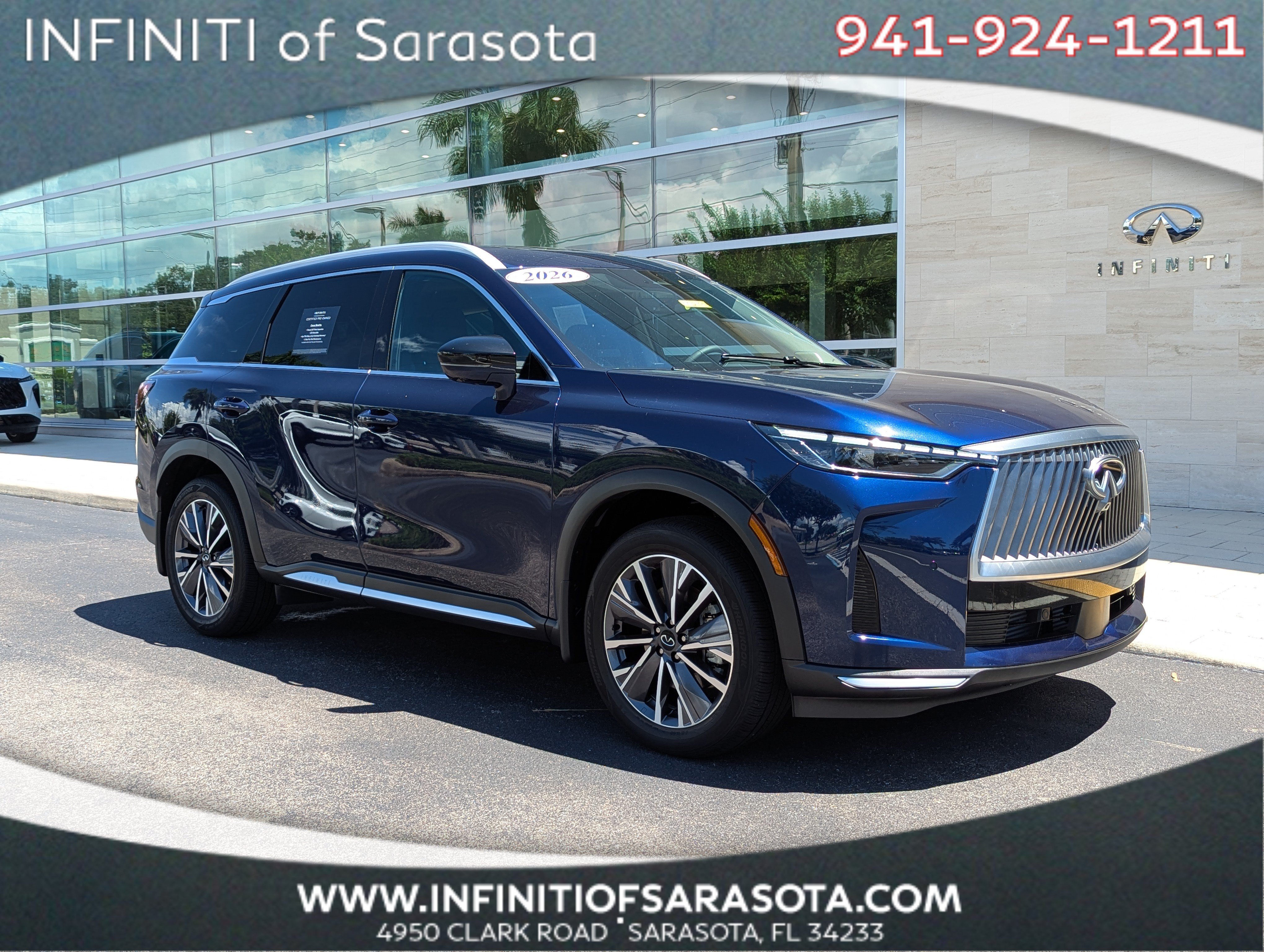 Certified 2026 INFINITI QX60 Luxe w/ Cargo Package