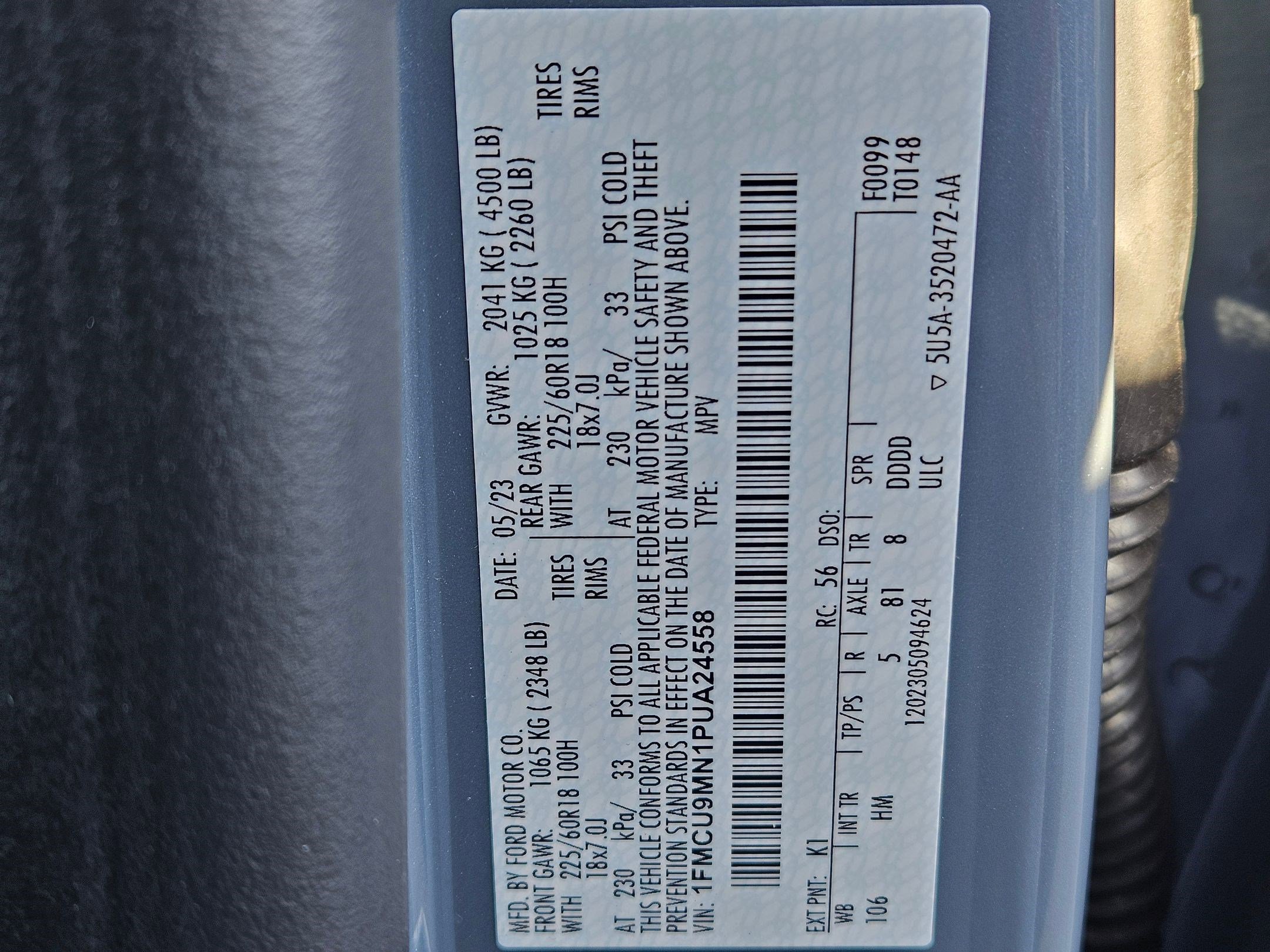 2023 Ford Escape ST-Line