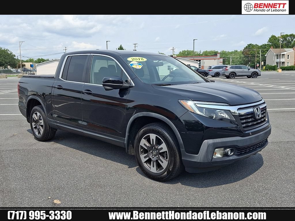 Used 2018 Honda Ridgeline RTL-T