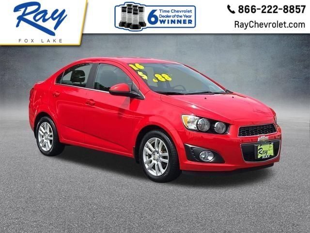 Certified 2016 Chevrolet Sonic LT w/ Wheels and Fog Lamp Package