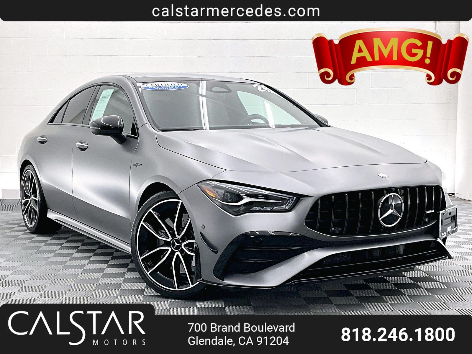 Certified 2025 Mercedes-Benz CLA 35 AMG 4MATIC