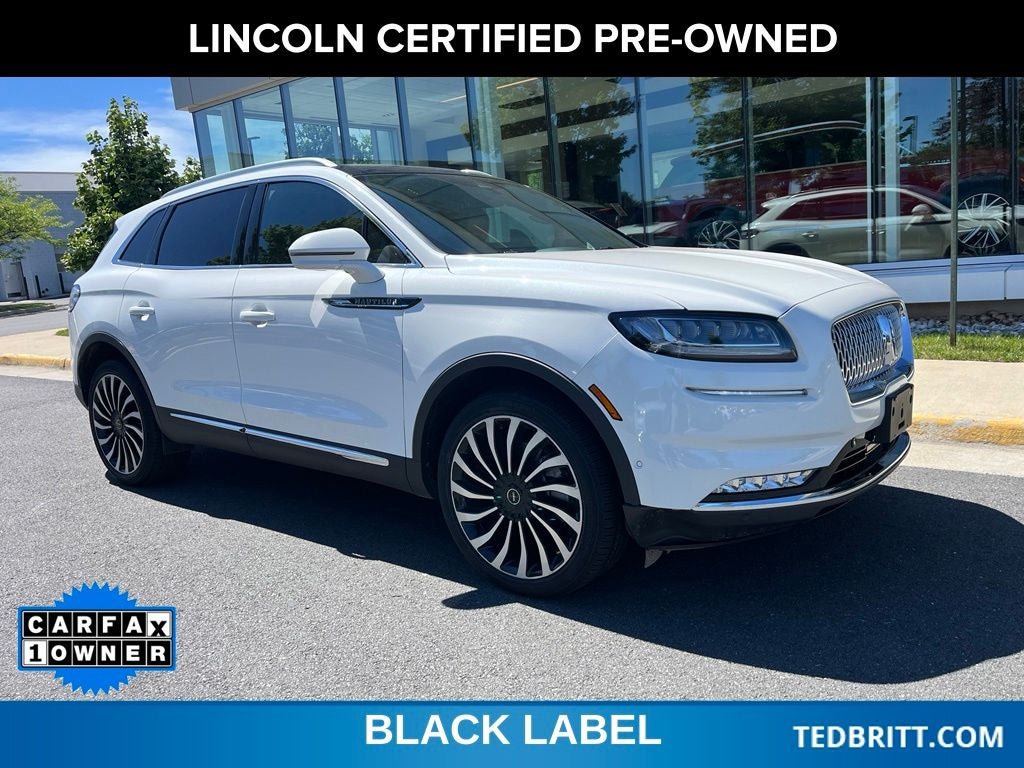 Certified 2022 Lincoln Nautilus Black Label