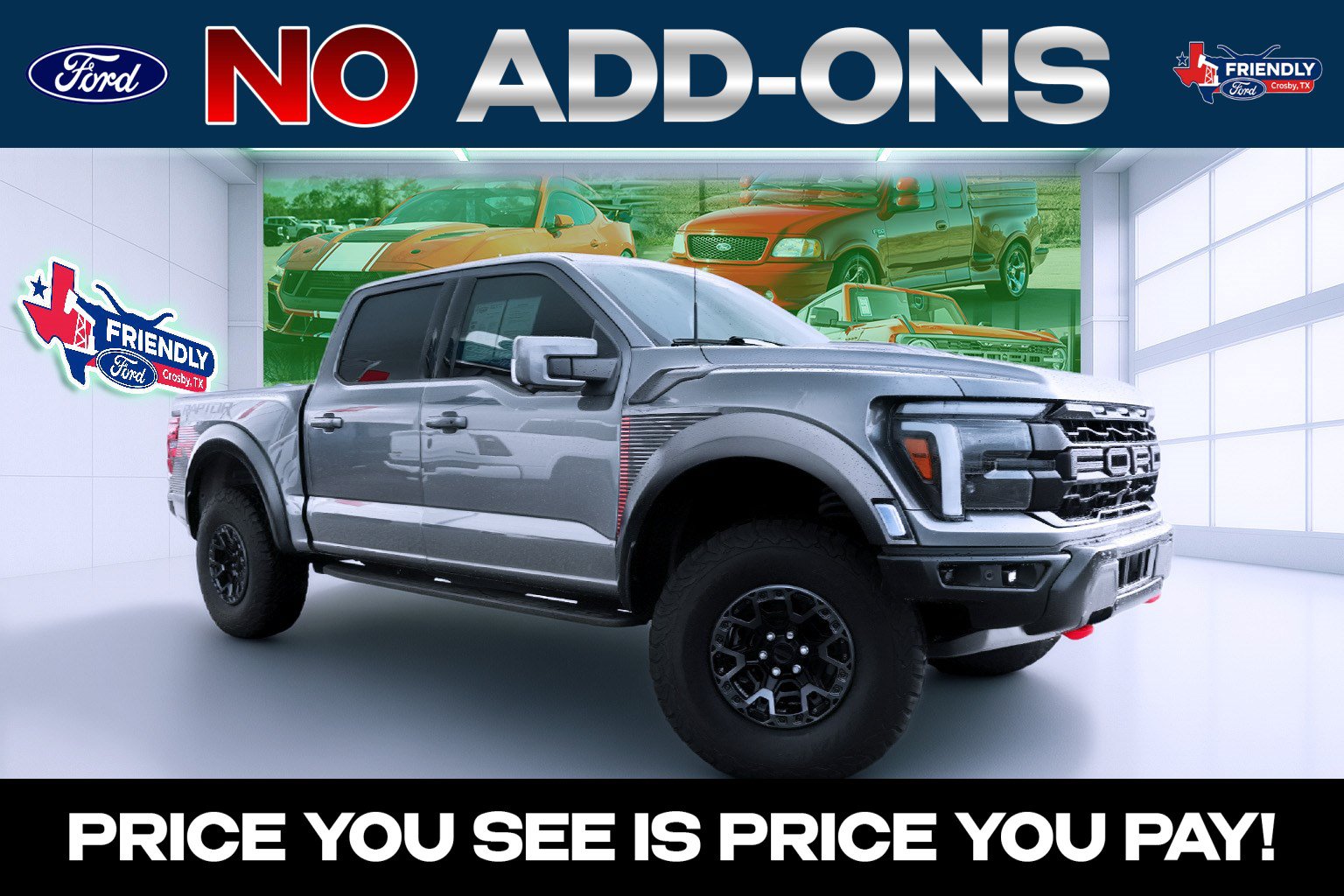 Used 2025 Ford F150 Raptor w/ Equipment Group 803A Raptor R