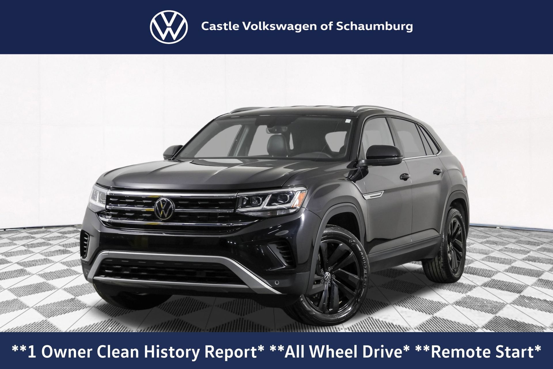 Used 2023 Volkswagen Atlas Cross Sport SE w/ Black Wheel Package