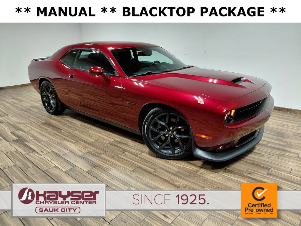 Certified 2022 Dodge Challenger R/T w/ Blacktop Package