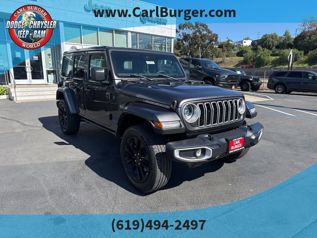 Certified 2025 Jeep Wrangler Unlimited Sahara w/ Safety Group