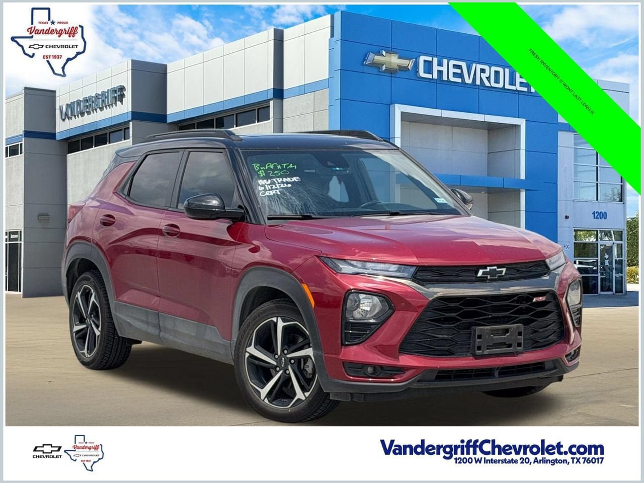 Used 2021 Chevrolet TrailBlazer RS w/ Sun and Liftgate Package