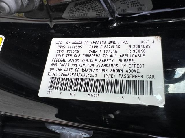 2015 Acura TLX w/ Technology Package