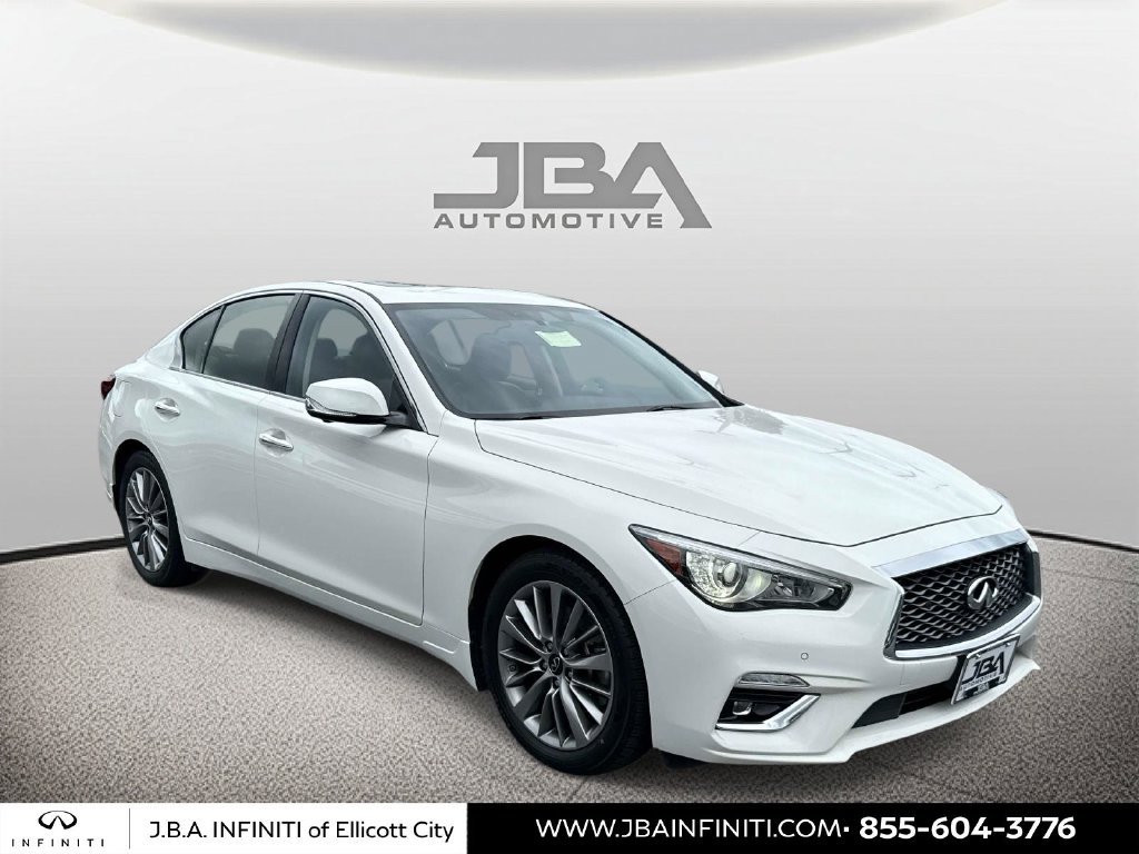 Certified 2023 INFINITI Q50 Luxe w/ Cargo Package