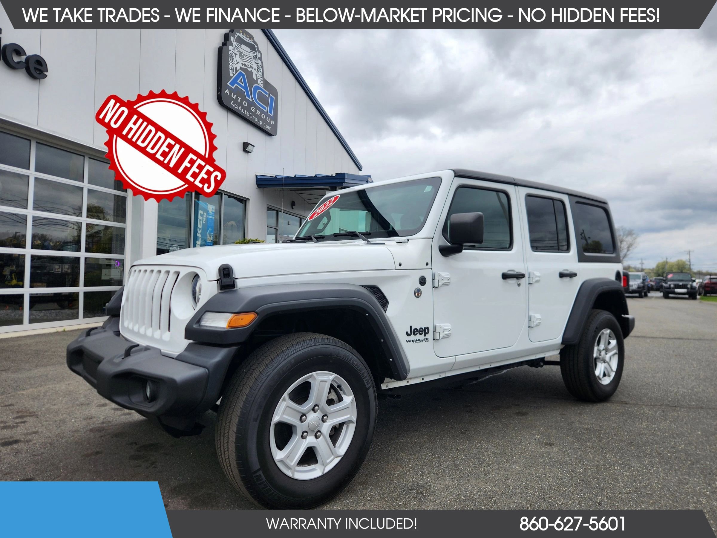 Used 2022 Jeep Wrangler Unlimited Sport