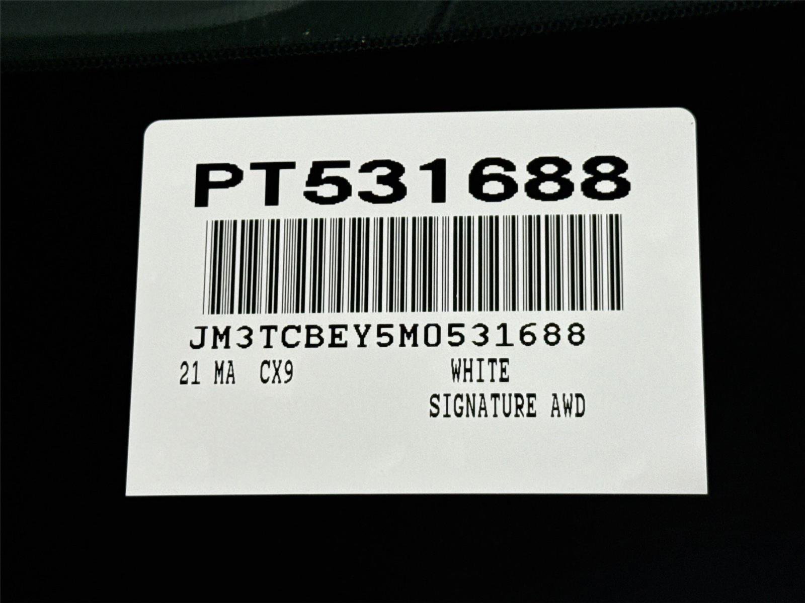 2021 MAZDA Cx-9 Signature