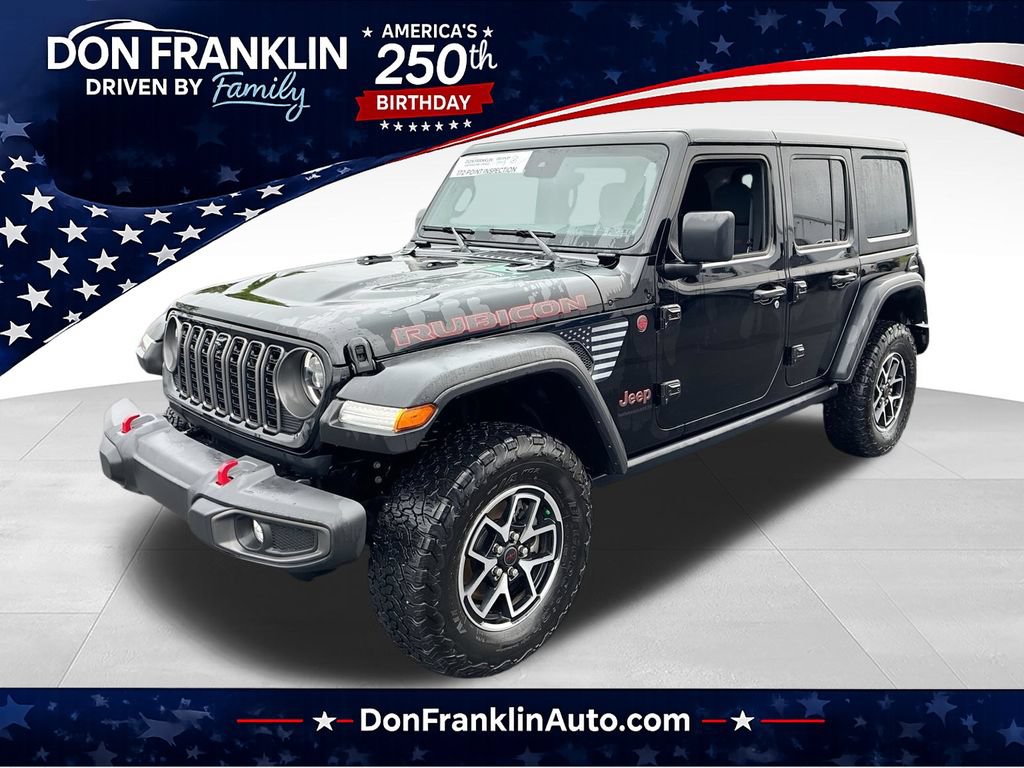 Used 2024 Jeep Wrangler Unlimited Rubicon w/ Technology Group