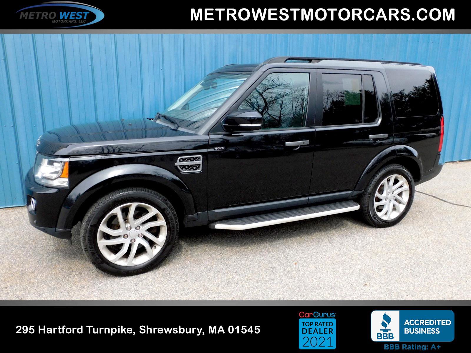 Used 2016 Land Rover LR4 HSE Silver Edition