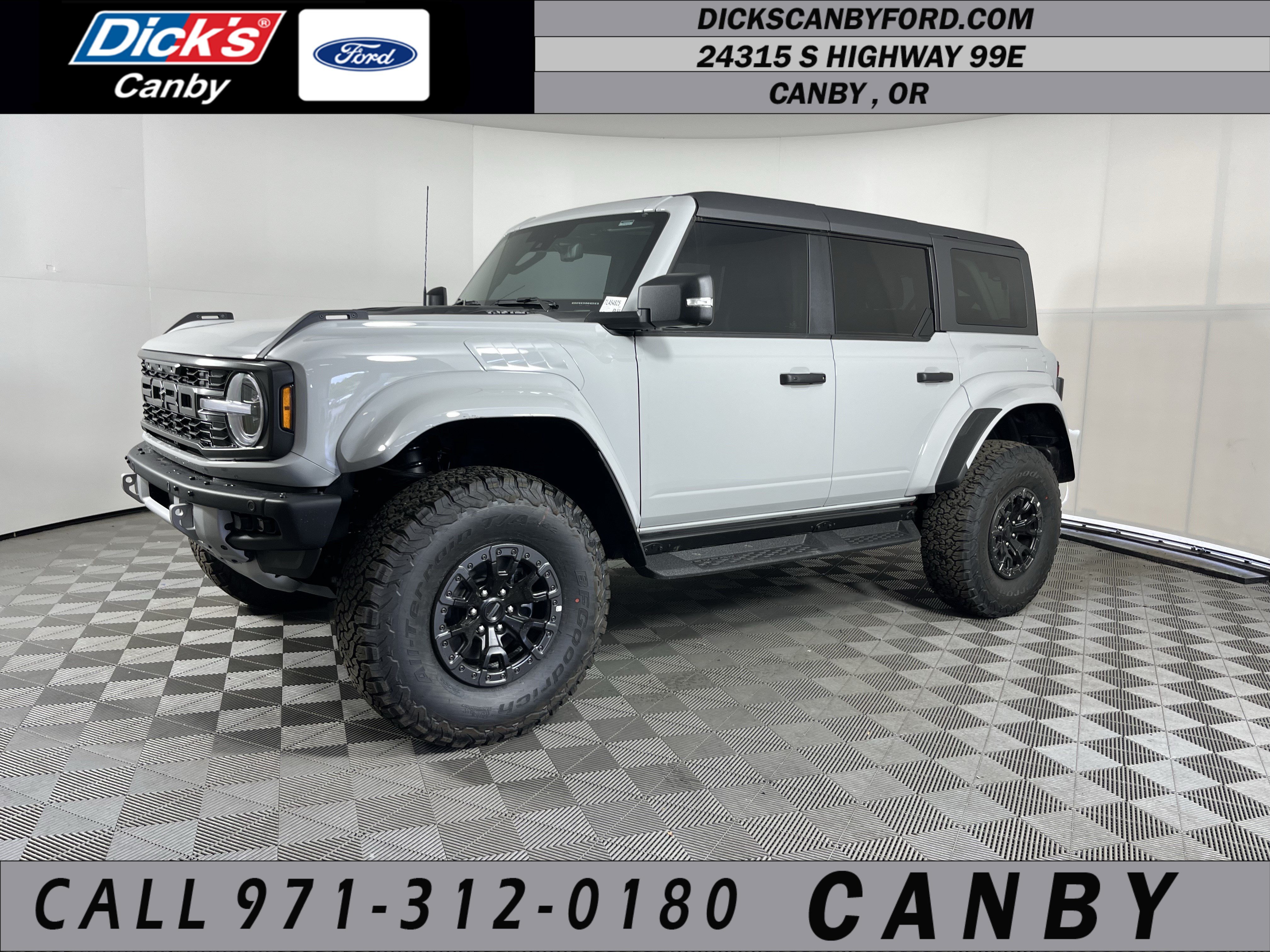 New 2026 Ford Bronco Raptor w/ Interior Carbon Fiber Pack