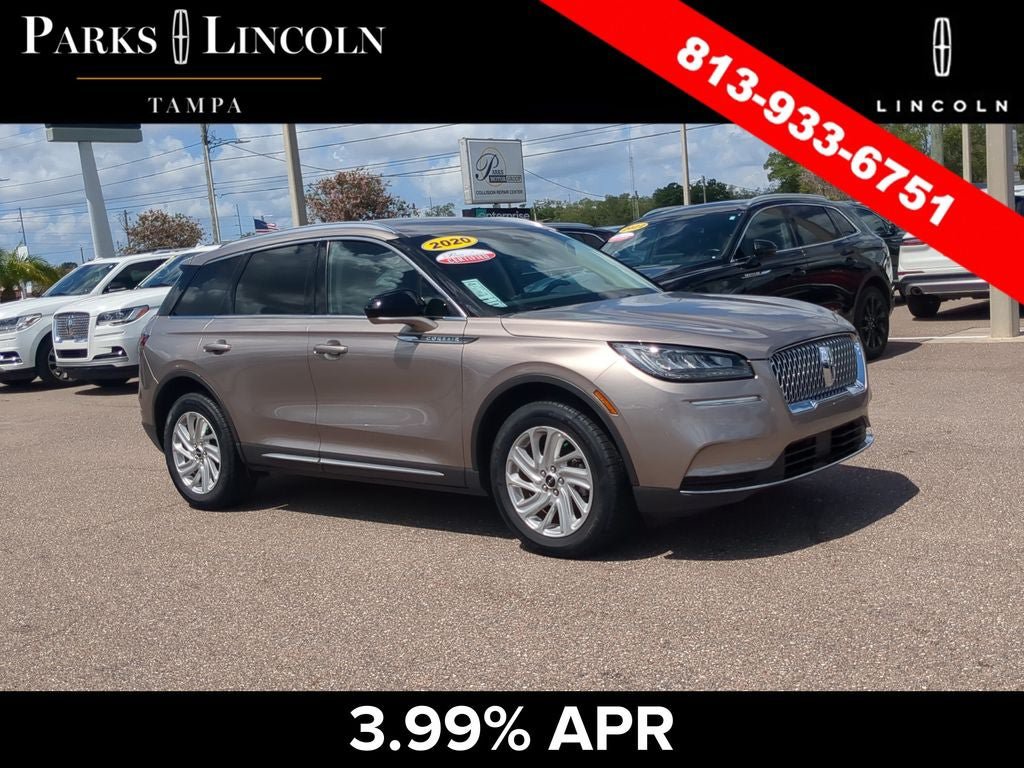Certified 2020 Lincoln Corsair FWD w/ Rear Removable Package Tray