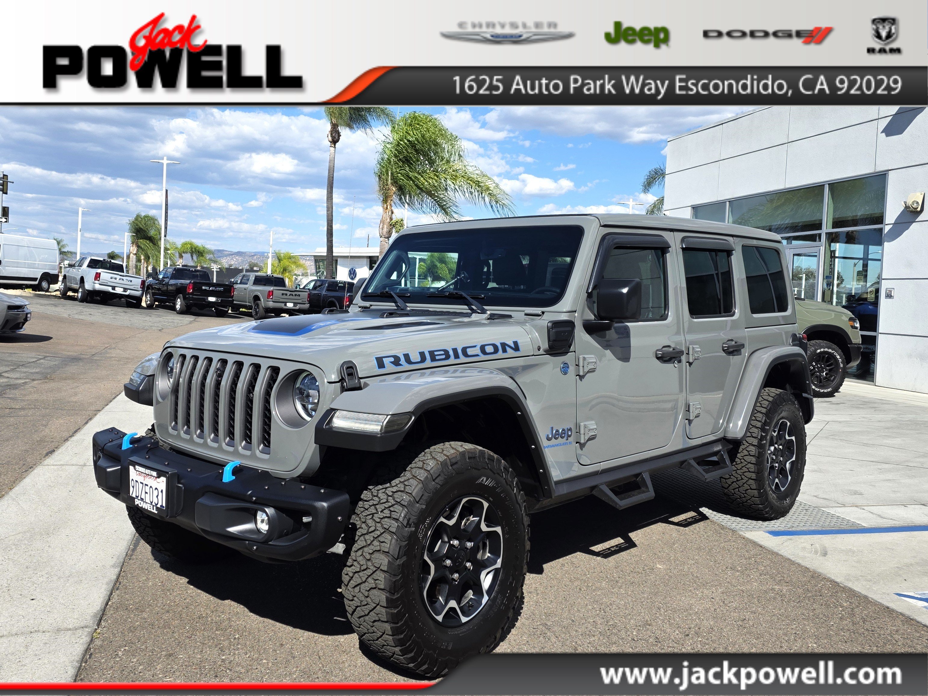 Certified 2023 Jeep Wrangler Unlimited Rubicon 4xe w/ Steel Bumper Group