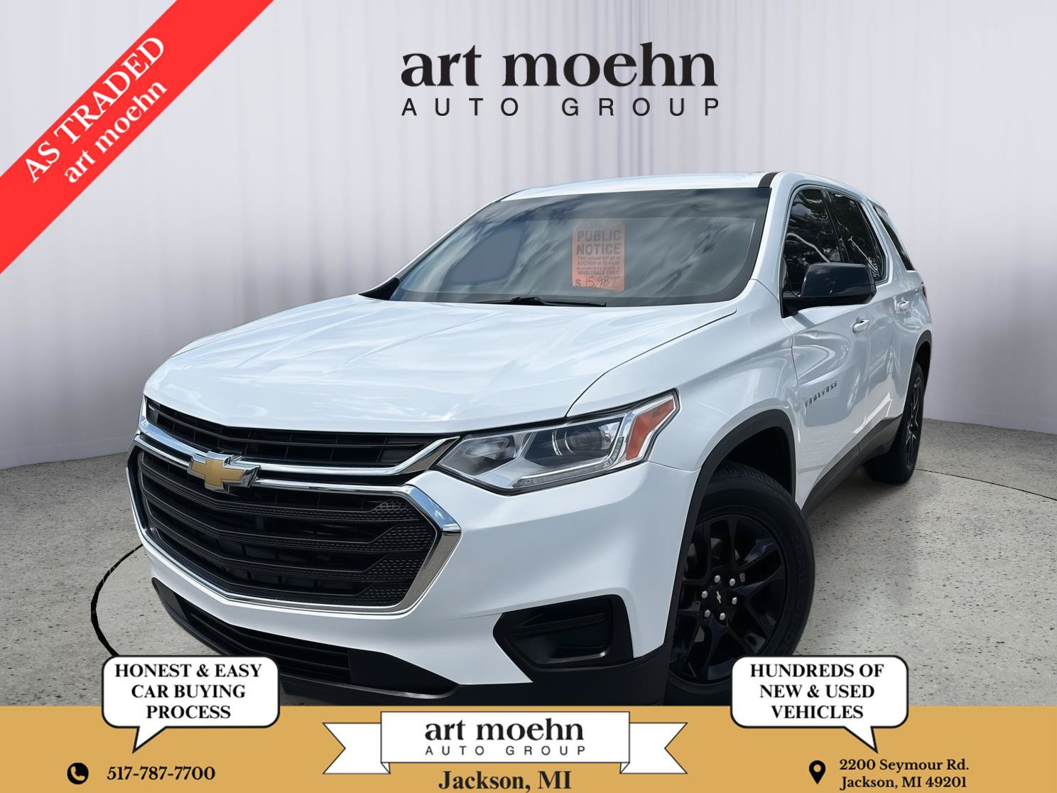 Used 2019 Chevrolet Traverse LS