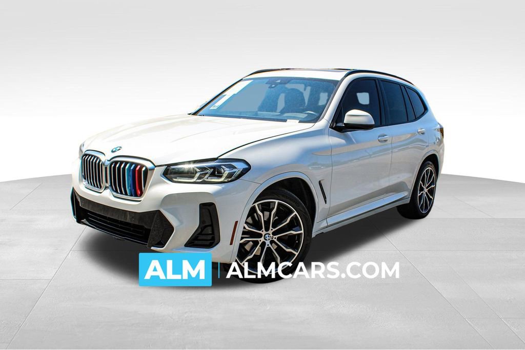 Used 2022 BMW X3 sDrive30i w/ M Sport Package 2