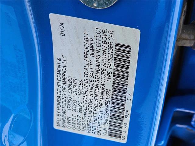 2024 Honda Civic Sport