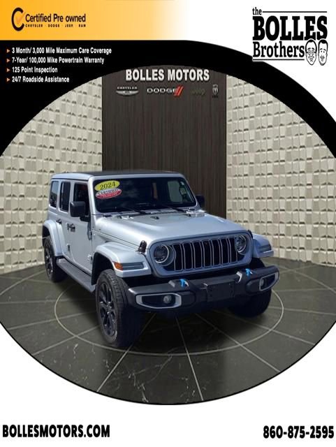 Certified 2024 Jeep Wrangler Unlimited Sahara w/ Technology Group