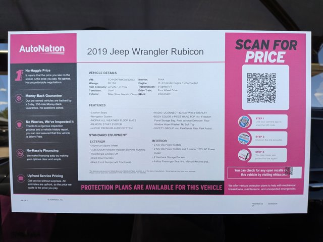 2019 Jeep Wrangler Unlimited Rubicon
