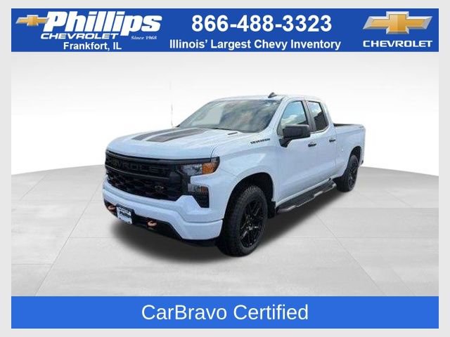 Certified 2025 Chevrolet Silverado 1500 Custom w/ Rally Edition