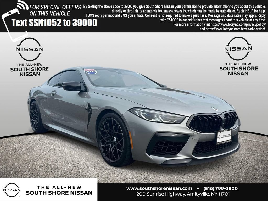 Used 2020 BMW M8 Competition w/ Driving Assistance Package