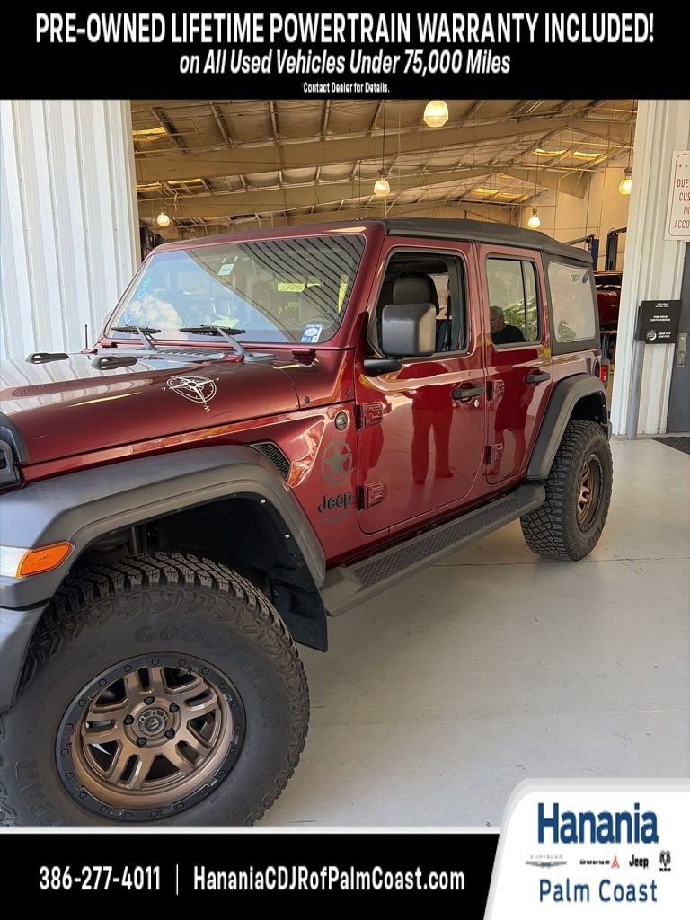 Used 2022 Jeep Wrangler Unlimited Sport