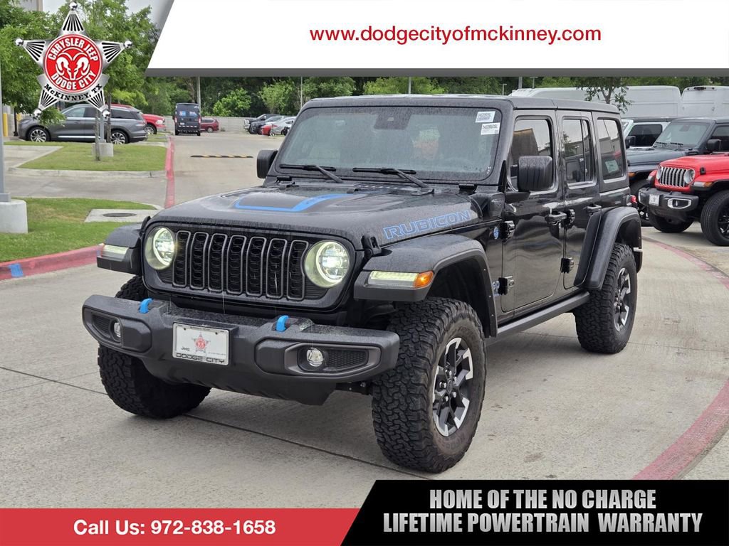 Used 2024 Jeep Wrangler Unlimited Rubicon 4xe w/ Safety Group