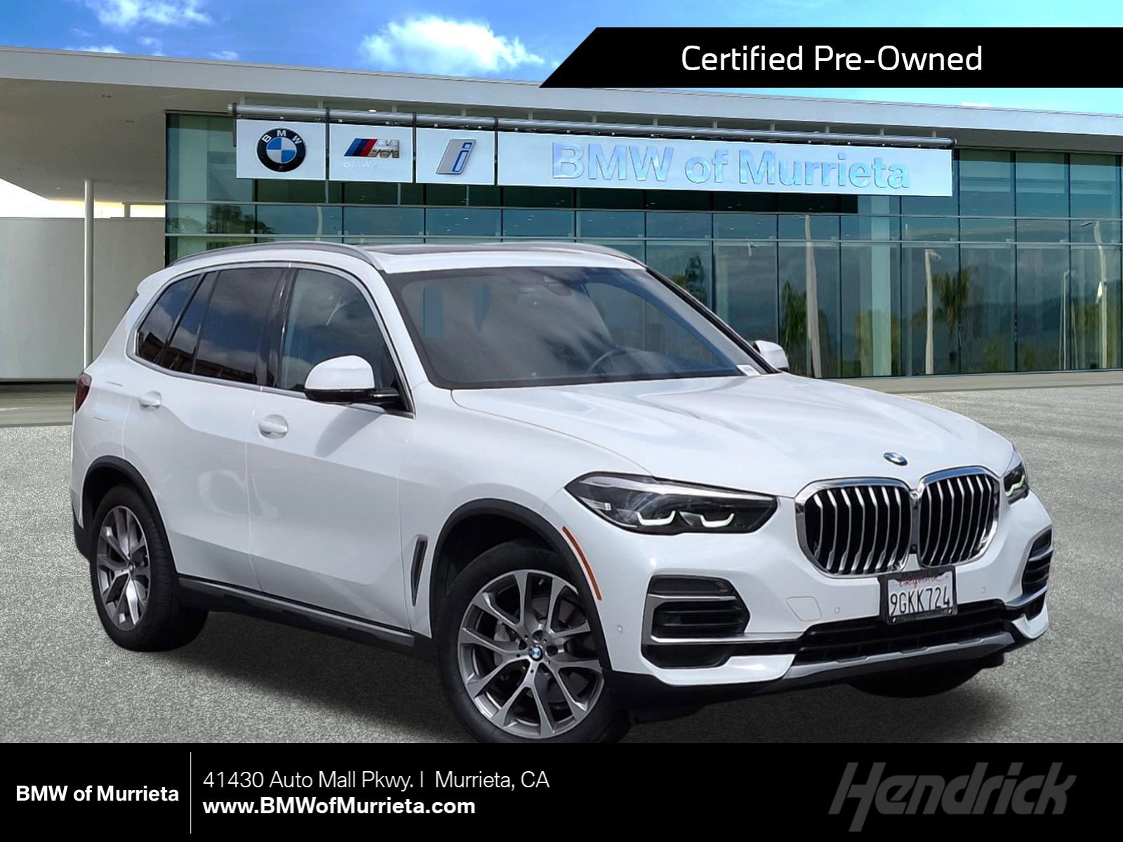 Certified 2023 BMW X5 xDrive40i w/ Premium Package