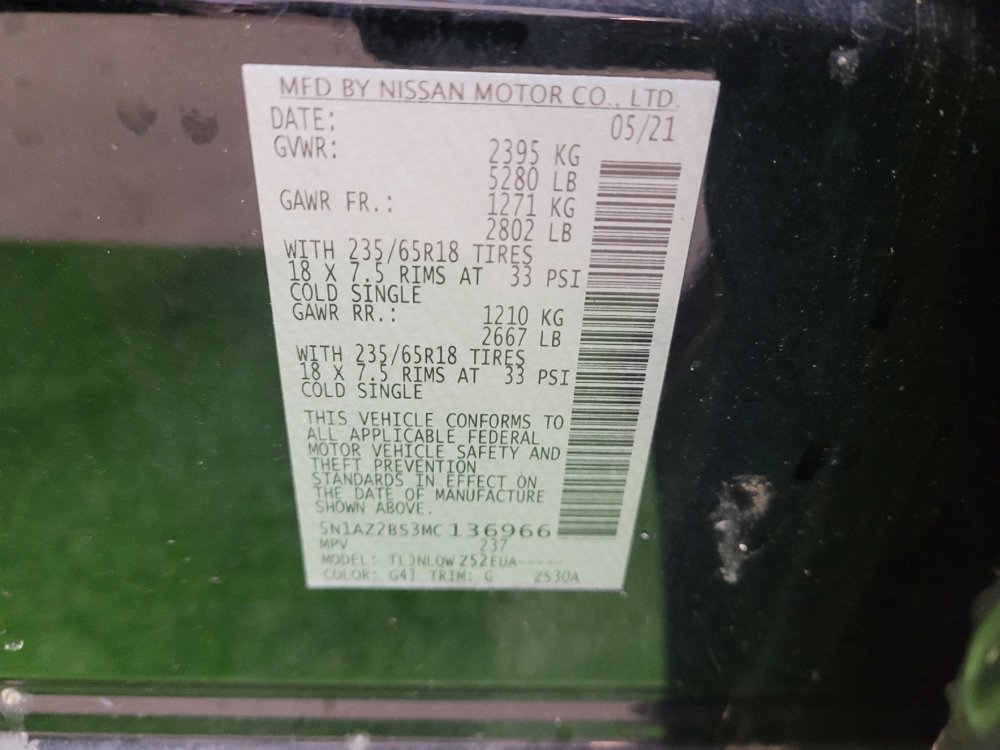 2021 Nissan Murano SV