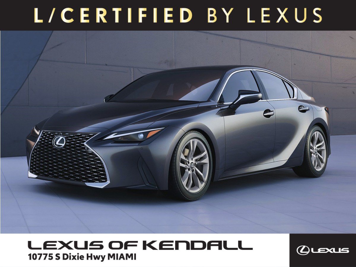 Certified 2023 Lexus IS 300 w/ Premium Package