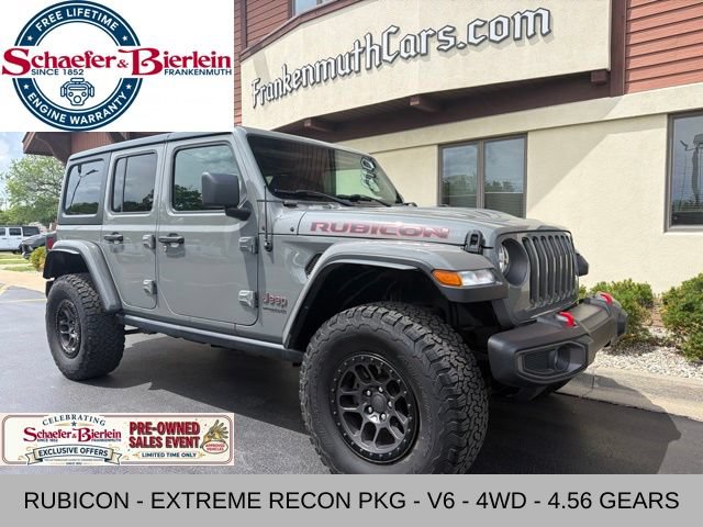 Used 2021 Jeep Wrangler Unlimited Rubicon w/ Xtreme Recon 35" Tire Package
