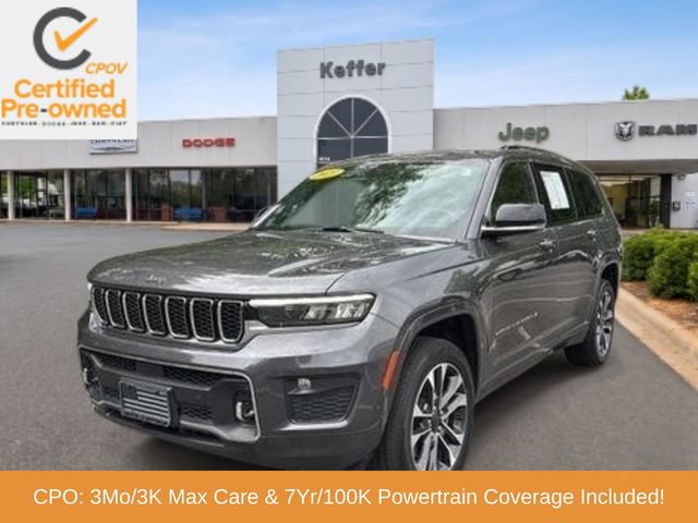 Certified 2021 Jeep Grand Cherokee L Overland w/ Luxury Tech Group IV