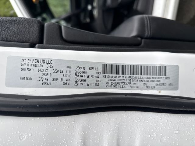 2015 Jeep Grand Cherokee Altitude