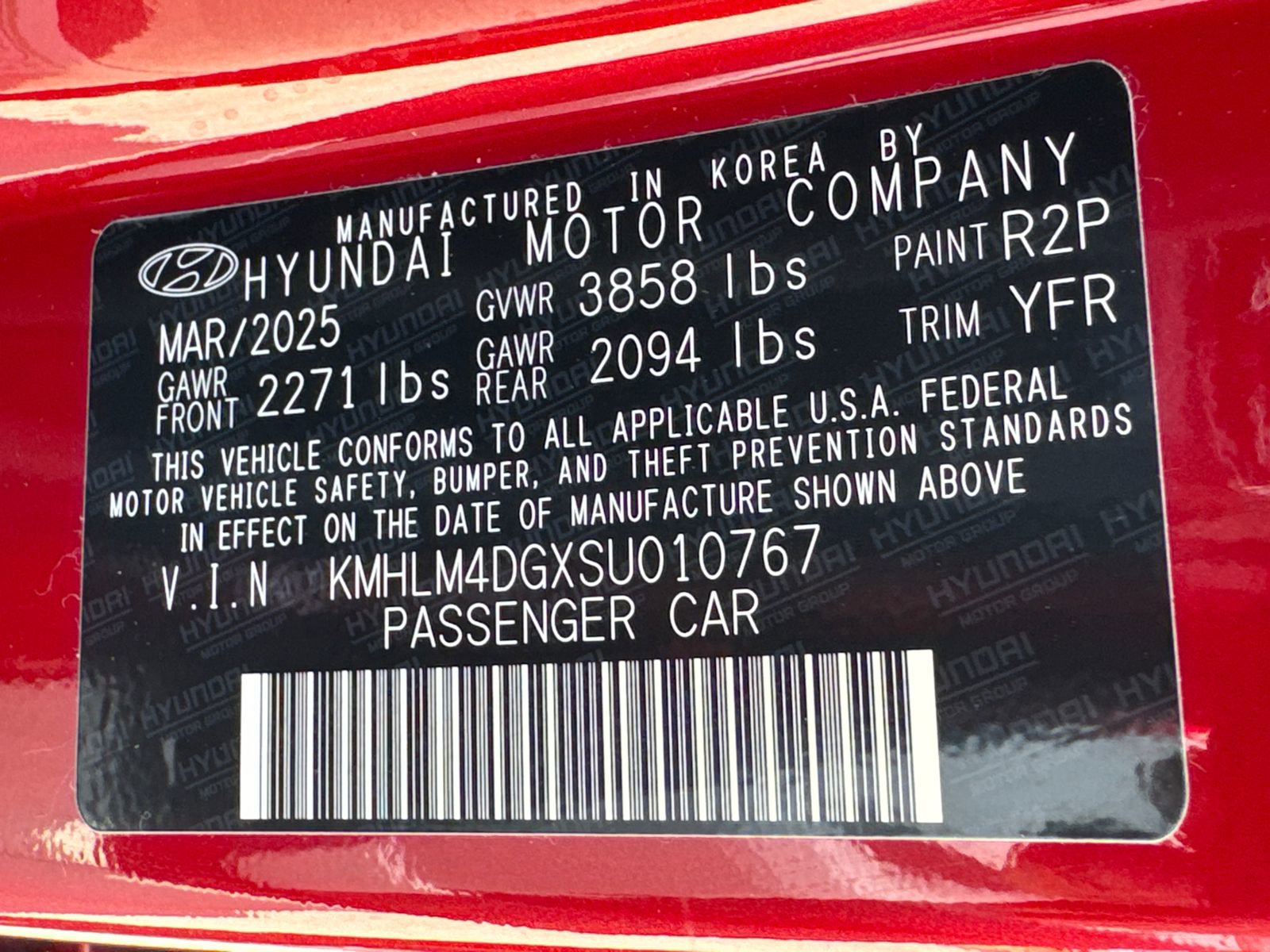 2025 Hyundai Elantra Sport