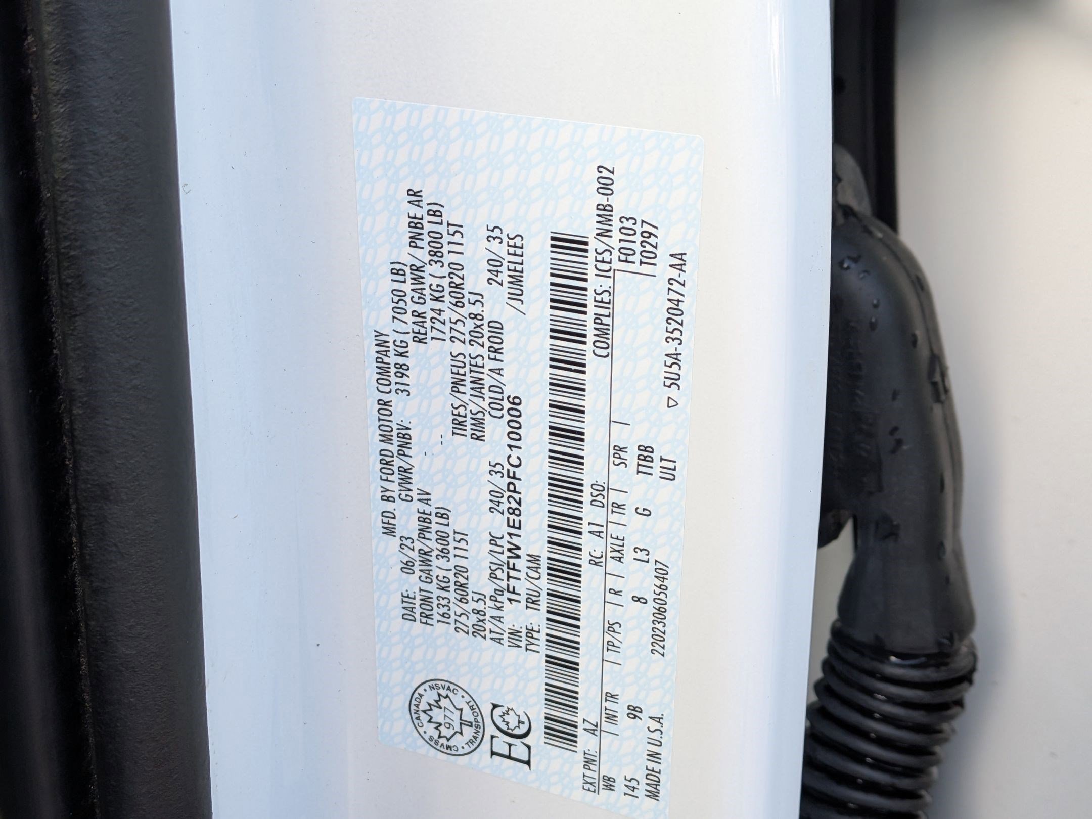 2023 Ford F150 Platinum