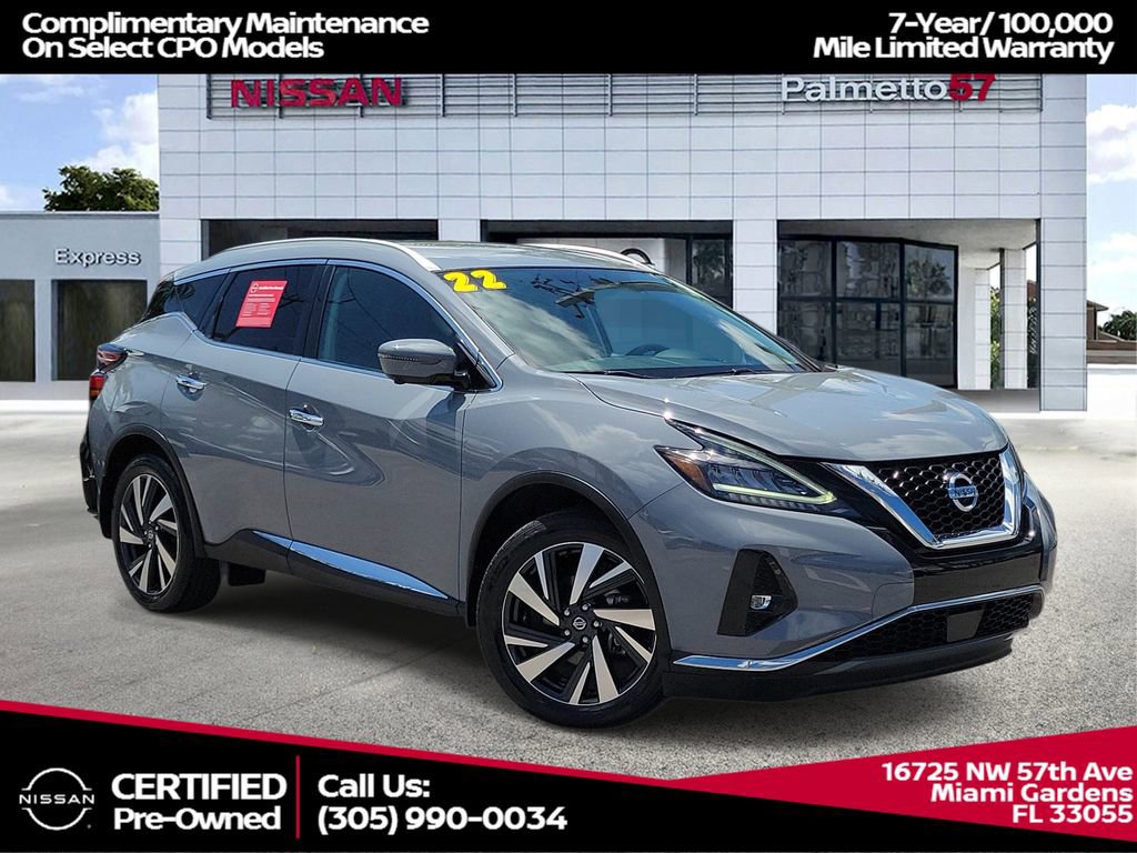 Certified 2022 Nissan Murano SL