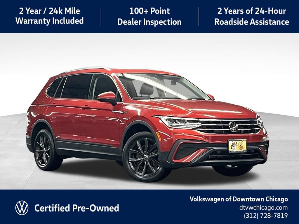 Used 2024 Volkswagen Tiguan SE w/ Panoramic Sunroof Package