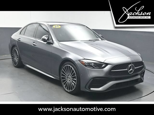 Certified 2025 Mercedes-Benz C 300 Sedan w/ AMG Line w/ Night Package