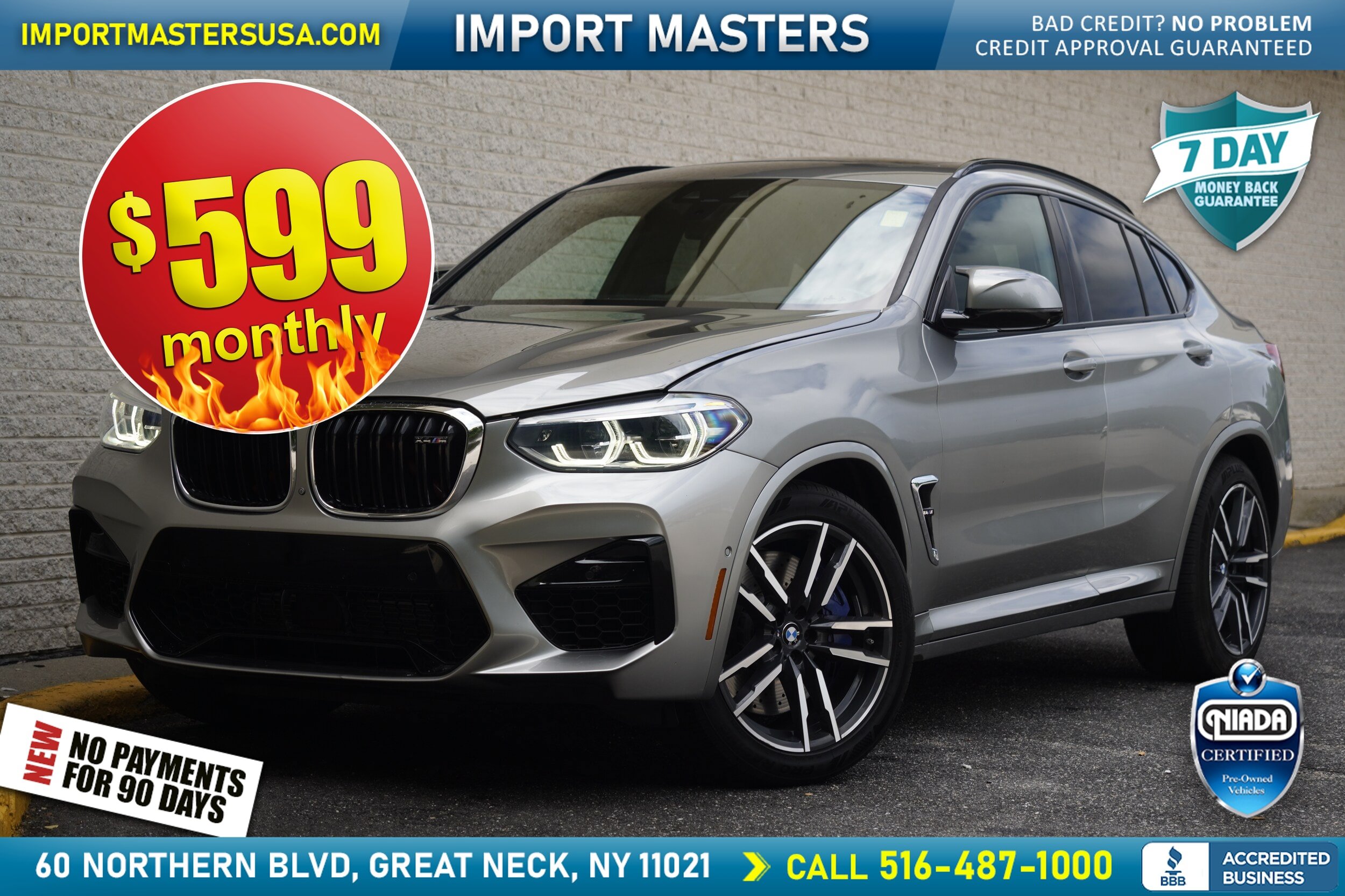 Used 2020 BMW X4 M w/ Executive Package